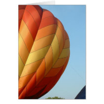 Balloon!  Bright orange!