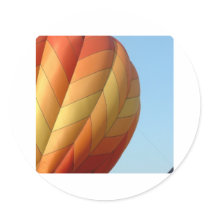Balloon!  Bright orange!