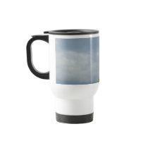 Balloon, cloudy day. mug
