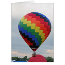 Balloon!   Colourful zigzag!