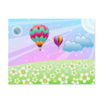BALLOON FANTASY POST CARDS