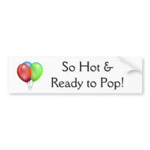 Balloon Fetish Bumper Sticker