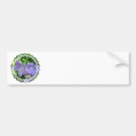 Balloon Flower Blossom Bumper Sticker