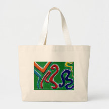 balloon graffiti bag