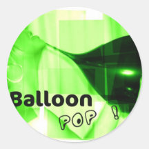 Balloon Pop Sticker