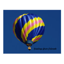 Balloon Postcard