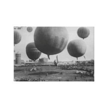 Balloon Race Gallery Wrapped Canvas