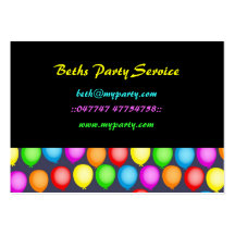 Balloon Wallpaper Business Card