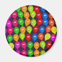 Balloon Wallpaper Fridge Magnet