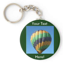 Balloon, wave keychain