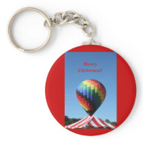 Balloon with a Candy Cane tent!  Merry Christmas!