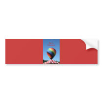 Balloon with Candy Cane Stripe, Merry Christmas!