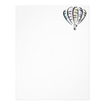 Ballooning 4 letterhead design