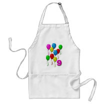 balloons 09 years aprons