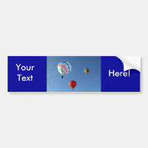 Balloons 3 bumper sticker
