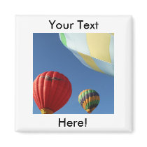 Balloons 3 refrigerator magnet
