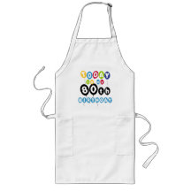 Balloons 80th Birthday Aprons