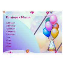 Balloons Business Card Templates