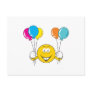 Balloons Celebration Smiley Face Postcards