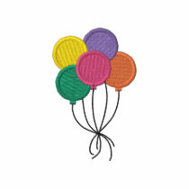 Balloons embroidered shirts