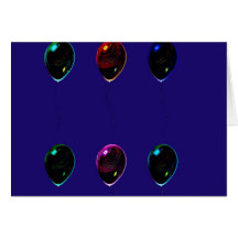 Balloons Greeting Cards