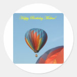Balloons, happy birthday mother! stickers