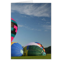 Balloons inflating at xlta event