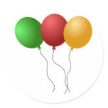 balloons sticker