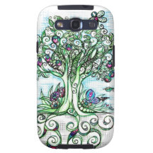 Ballpoint Tree Samsung Galaxy S3 Cover