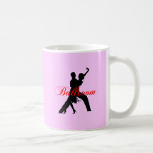 Ballroom dancing mug