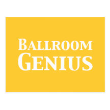 Ballroom Genius Gifts Post Card