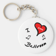 Ballroom Keychain- I Heart Ballroom