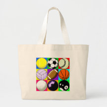 BALLS CANVAS BAGS