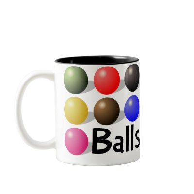 Balls Mug For Snooker Players and ALL! by debbie205