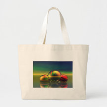 Balls - multicolor leinentaschen