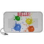 Balls! Travelling Speakers