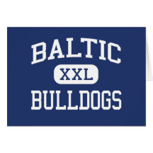 Baltic - Bulldogs - High - Baltic South Dakota Card