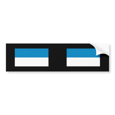 Baltic, Estonia Bumper Stickers by bestflag