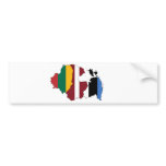 Baltic states bumper stickers