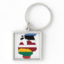 Baltic states key chain