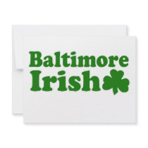 Baltimore Irish Custom Announcement