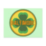 Baltimore Irish T-shirts and Gifts Post Card