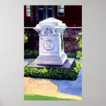 Baltimore Maryland Edgar Allan Poe Grave Poster