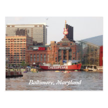 Baltimore, Maryland Postcard