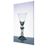 Baluster stem goblet, c.1700-20 stretched canvas prints