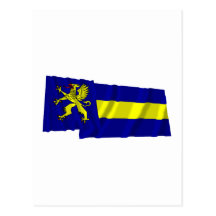 Balzers Waving Flags Postcards