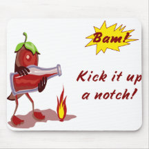 BAM! Chef Mouse Pad with Chiles