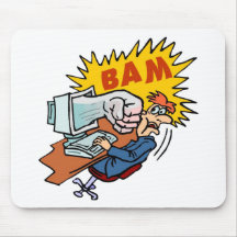 Bam -  wenn der PC zurückschlägt ! Mauspad