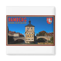 Bamberg - Altes Rathaus Landscape Magnets