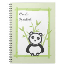 Bamboo Baby Panda Notebook